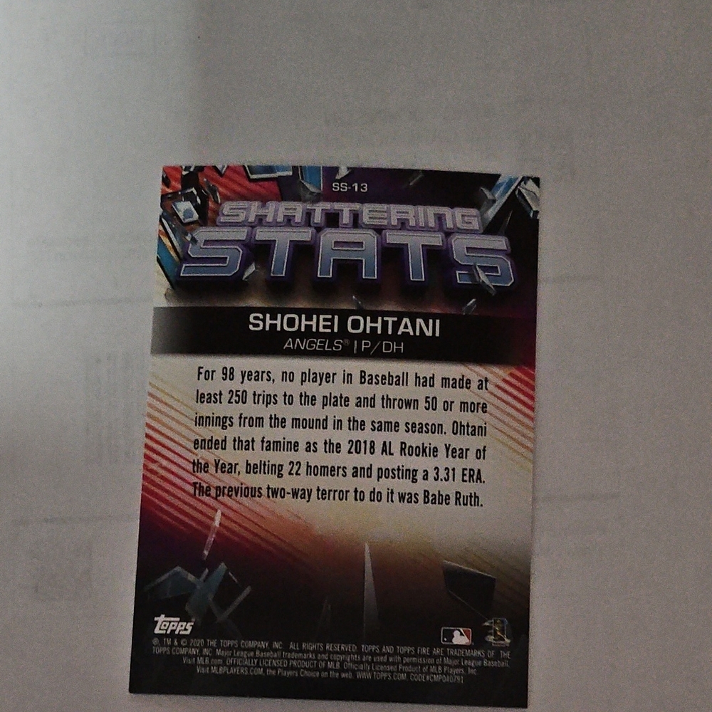 Topps Blue Trading Card - Picture 2 of 2